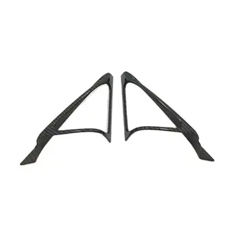 Для Honda Accord 10th 2018 2019 ABS Матовый и из углеродного волокна Автомобильный интерьер A-образная стойка Динамик роговое кольцо отделка Аксессуары для стайлинга автомобилей